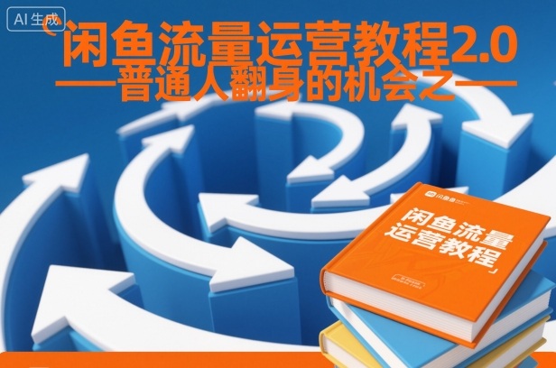 闲鱼流量运营教程2.0——普通人翻身的机会之一-喜学网