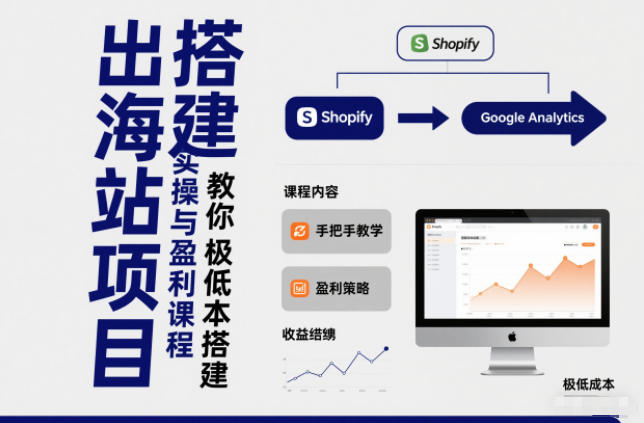 小淘出海站项目，搭建实操与盈利课程，手把手教你用极低成本搭建-喜学网